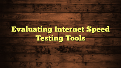 Evaluating Internet Speed Testing Tools
